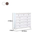 Cómoda vintage de madera maciza, cómoda de almacenamiento vertical de 14" de ancho con cajones