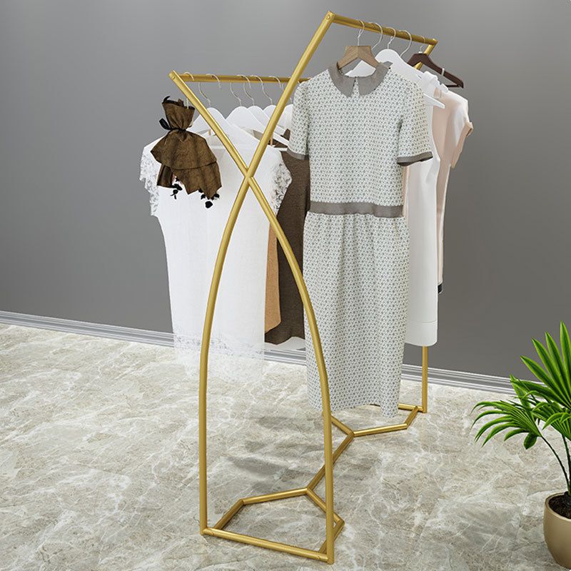 Gorgeous Coat Hanger Stand Solid Color Metal Coat Rack for Living Room Clearhalo 'Entry & Mudroom Furniture' 'furn' 'furn_hall_tree_coat_racks' 'Furniture' 'Hall Trees & Coat Racks' 'hall_tree_coat_racks' 1200x1200_2a80489e-23b5-4244-9da1-50c9df4444ac