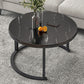 Slate Nesting Coffee Table Set No Distressing Round Coffee Table Set Clearhalo 'Coffee & Accent Tables' 'Coffee Tables' 'coffee_tables' 'furn' 'furn_coffee_tables' 'Furniture' 'Living Room Furniture' 1200x1200_2a829053-37dd-48af-b662-2c69924fe0e1