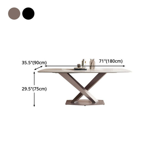 Modern 1/2/4/5/7 Pieces Dining Set Stone Dining Furniture Set /Separate Items Clearhalo 'Dining Room Sets' 'Dining Tables & Seating' 'dining_room_set' 'furn' 'furn_dining_room_set' 'Furniture' 'furniture_dining_room_set' 'Kitchen & Dining Furniture' 'kitchen&dining_furn' 'kitchen' 1200x1200_2a832677-b98b-4cce-99c9-7a5bcf41209d