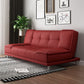 Linen and Faux Leather Sofa Couch Armless Biscuit Back Settee Couch Clearhalo 'furn' 'furn_sofas' 'Furniture' 'furniture_sofas' 'Living Room Furniture' 'Sofa' 'sofas' 1200x1200_2a85ee13-d2da-4d47-9edf-2c7b0f4c8797