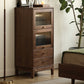Rectangle Storage Cabinet Water Resistant Cabinet with Drawer Clearhalo 'Cabinets & Chests' 'cabinets_chests' 'furn' 'furn_cabinets_chests' 'Furniture' 'Living Room Furniture' 1200x1200_2a863ca9-cafe-4a74-8249-b721dd2e2425