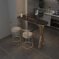 White Glam Style Table Iron and Faux Marble Milk Tea Shop Bar Table Clearhalo 'Bar Furniture' 'Bar Tables' 'bar_tables' 'furn' 'furn_bar_tables' 'Furniture' 'furniture_bar_tables' 'Kitchen & Dining Furniture' 1200x1200_2a86f28a-7e6c-45ec-9c48-611262064070