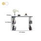 Glam Style 1/2/3 Pieces Bar Table Set Rectangle Stone Bar Table with Metal High Stools Clearhalo 'Bar Furniture' 'furn' 'furn_home_bar_bar_sets' 'Furniture' 'Home Bars & Bar Sets' 'home_bar_bar_sets' 'Kitchen & Dining Furniture' 1200x1200_2a883ce6-50ec-4048-8f09-bba9ac56460a