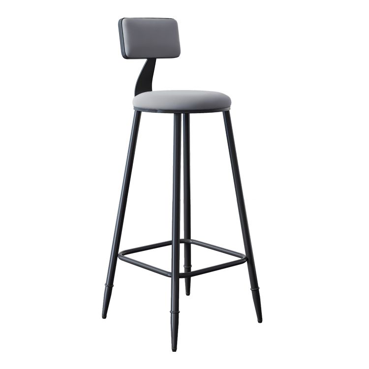 Scandinavian Matte Finish Velvet Counter Stool Footrest Home Barstool Clearhalo 'Bar Furniture' 'Bar Stools' 'bar_stools' 'furn' 'furn_bar_stools' 'Furniture' 'furniture_bar_stools' 'Kitchen & Dining Furniture' 1200x1200_2a885893-4fbc-42dc-87c7-e7bd7918be35