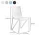 Contemporary Style Armless Chair Plastic Solid Back Side Dining Chair for Restaurant Clearhalo 'Dining Chairs' 'Dining Tables & Seating' 'dining_chair' 'furn' 'furn_dining_chair' 'Furniture' 'Kitchen & Dining Furniture' 1200x1200_2a88f8b1-0ba2-46c8-99e0-ac6ecca278c2