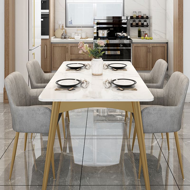 Glam -gestoffeerde tankstoel Velvet Parsons eetkamerstoel voor eetkamer