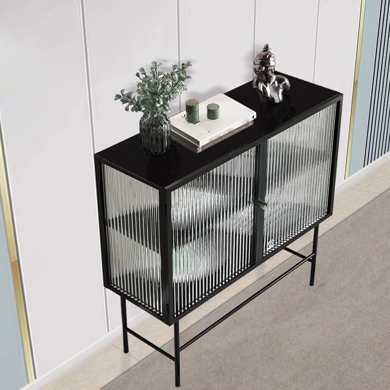 Moderno pranzo buffet server server telaio in metallo porte a buffet per cucina