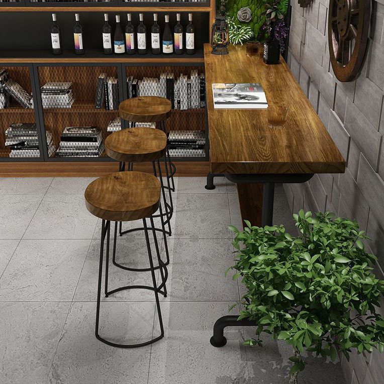1/2/4/7/9 Pieces Bar Pub Table Set Solid Wood Bar Stool and Table Set Clearhalo 'Bar Furniture' 'furn' 'furn_home_bar_bar_sets' 'Furniture' 'Home Bars & Bar Sets' 'home_bar_bar_sets' 'Kitchen & Dining Furniture' 1200x1200_2a8c0352-8fb2-41ed-8022-ec15aca00af5