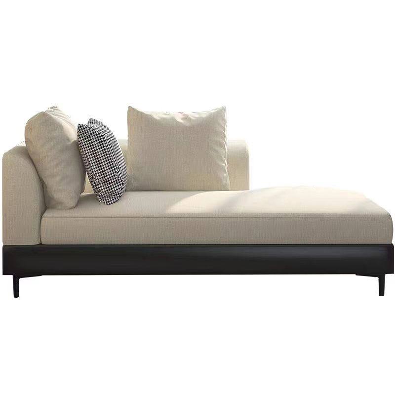 Modern Style Living Room Chaise Square Arms Upholstered Chaise Lounge Clearhalo 'Chairs & Seating' 'Chaise Lounge' 'chaise_lounge' 'furn' 'furn_chaise_lounge' 'Furniture' 'Living Room Furniture' 1200x1200_2a8c5030-b3a5-4225-9492-91b04766e33c