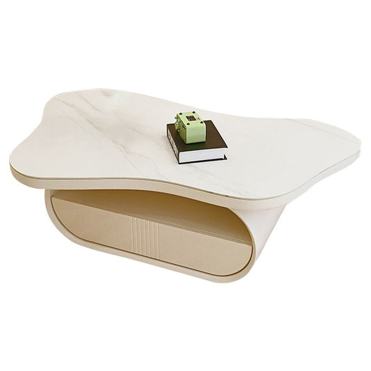 Tavolo da caffè astratto top top o tavolo da caffè astratto con cassetti