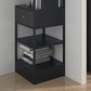 Iron Industrial Corner Bookshelf Open Vertical Bookshelf with Drawer Clearhalo 'Bookcases' 'furn' 'furn_bookcases' 'Furniture' 'furniture_bookcases' 'kitchen' 'kitchen_bookcases' 'Living Room Furniture' 'Office Furniture' 1200x1200_2a9742bd-bf94-4005-a3c2-c175c919c322