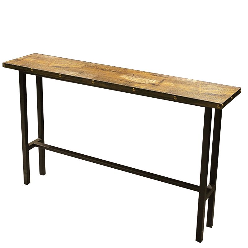 Modern Bar Table Set 1/2/5 Pieces Solid Wood Rectangle Bistro Set for Indoor Clearhalo 'Bar Furniture' 'furn' 'furn_home_bar_bar_sets' 'Furniture' 'Home Bars & Bar Sets' 'home_bar_bar_sets' 'Kitchen & Dining Furniture' 1200x1200_2a9a9b1a-a1d8-4361-9de1-933b779737db