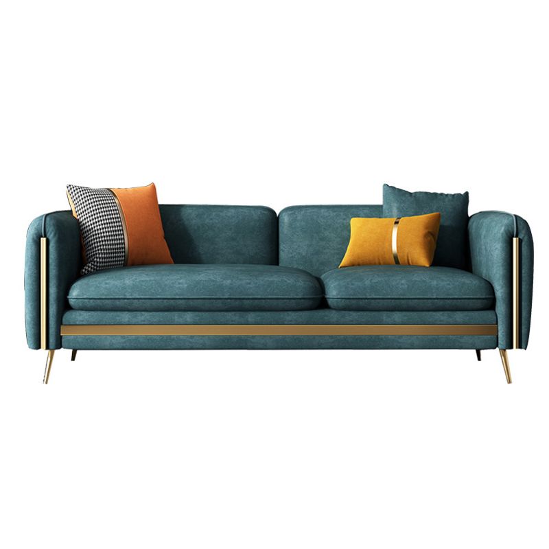 Modern Standard Faux Leather Sofa 3 Seater Square Arm Sofa for Living Room Clearhalo 'Furniture' 'furniture_sofas' 'kitchen' 'kitchen_sofas' 'Living Room Furniture' 'Sofa' 'sofas' 1200x1200_2a9c1b9e-1d1f-4a33-a6e5-4e55348cf65c