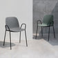 Scandinavian Style Plastic Dining Armchair Solid Back Dining Single Chair Clearhalo ' kitchen&dining_furn' 'Dining Chairs' 'Dining Tables & Seating' 'dining_chair' 'furn' 'furn_dining_chair' 'Furniture' 'furniture_dining_chair' 'Kitchen & Dining Furniture' 'kitchen' 1200x1200_2a9e7109-82e7-47af-931c-4ab0784f7bee