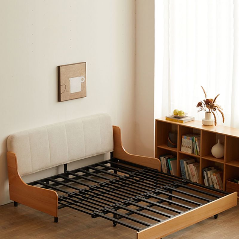 Scandinavian Solid Wood Removable Futon Sleeper Sofa Pillow Included Clearhalo 'furn' 'furn_futons' 'Furniture' 'Futons & Daybeds' 'Futons' 'Living Room Furniture' 1200x1200_2a9f7915-a507-4e31-a9db-3261cc97a64d