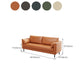 Tuxedo Arm Sofa Stain Resistant Faux Leather Standard Sofa with 4 Pillows Clearhalo 'furn' 'furn_sofas' 'Furniture' 'Living Room Furniture' 'Sofa' 'sofas' 1200x1200_2aa0f498-1f15-4132-ade3-3540aef4af09