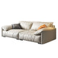 Living Room Faux Leather Pillow Top Arm Standard Contemporary Beige Sofa Clearhalo 'furn' 'furn_sofas' 'Furniture' 'furniture_sofas' 'kitchen' 'kitchen_sofas' 'Living Room Furniture' 'Sofa' 'sofas' 1200x1200_2aa16d59-5545-4315-99d2-2d370ebfdb22