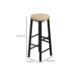 Mesa de madera rectangular moderna para mostrador, juego de mesa de Bar de 3/5 piezas para cafetería