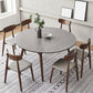 Modern Style Sintered Stone Dining Round Table Set 1/5/6/7 Pieces Dining Set