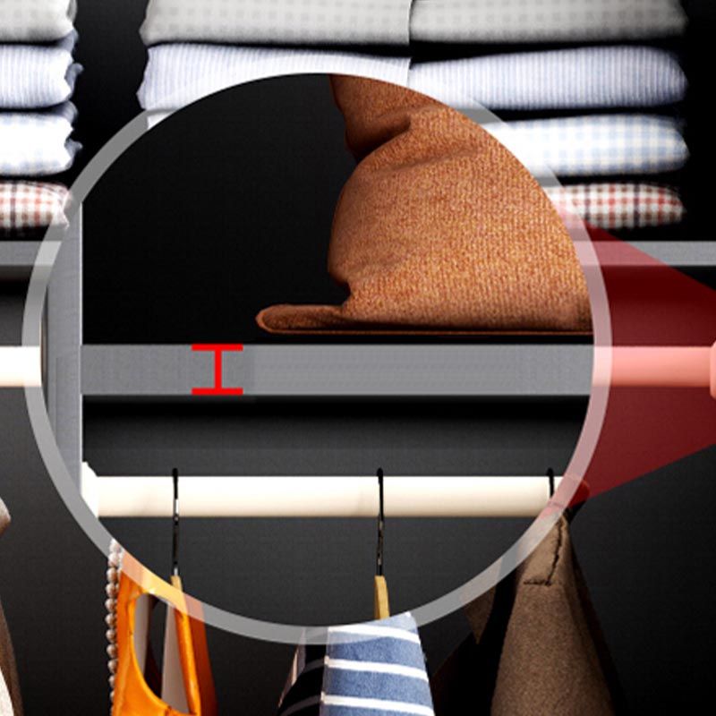 Coupe de tissu moderne en bois blanc inclus le placard de garde-robe pour la maison