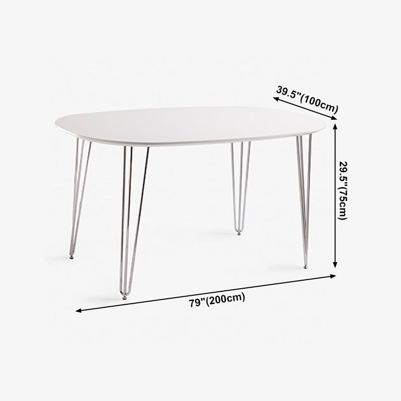 Sintered Stone Modern White Table for Restaurant Oval Dining Table with 4 Legs Clearhalo ' dining_table' 'Dining Tables & Seating' 'Dining Tables' 'furn' 'furn_dining_table' 'Furniture' 'furniture_dining_table' 'Kitchen & Dining Furniture' 'kitchen&dining_furn' 'kitchen' 'kitchen_dining_table' 1200x1200_2aad8d14-a711-4375-8ba2-9f19534fa9e4