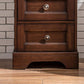Contemporary Accent Chest with 4 Drawers and Distressed Finish Metal Clearhalo 'Cabinets & Chests' 'cabinets_chests' 'furn' 'furn_cabinets_chests' 'Furniture' 'Living Room Furniture' 1200x1200_2aaef909-d880-4ade-b292-c930800b35c3