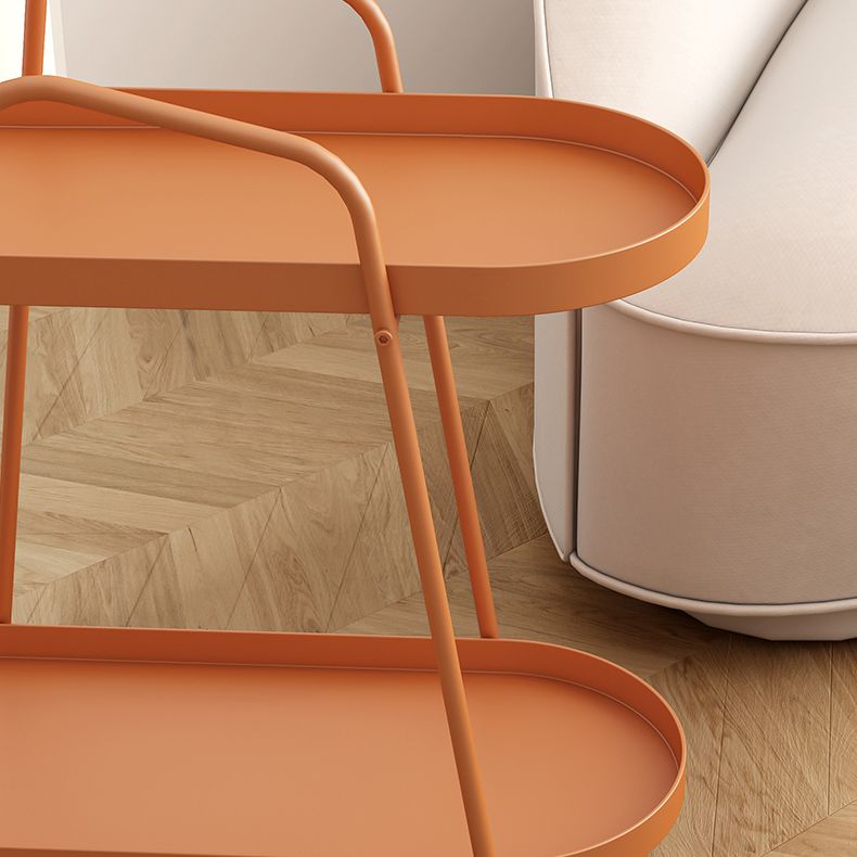 Iron Movable Bookshelf Double Layer Floor Bookcase with Pulley Clearhalo 'Bookcases' 'furn' 'furn_bookcases' 'Furniture' 'furniture_bookcases' 'Office Furniture' 1200x1200_2ab3c247-e37b-438b-87b1-4217c0ad2899