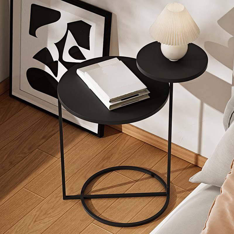 Metal Bedside Gabinet Industrial Style Accent Mesa Nightsand para dormitorio