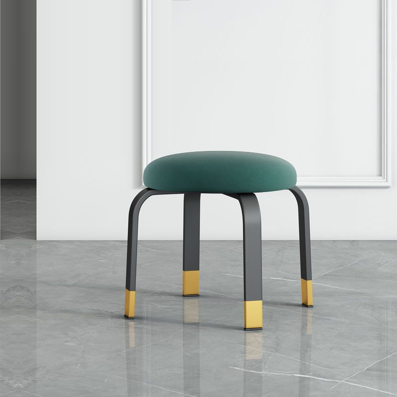 Black Modern Standard Pure Color Water Resistant Round Indoor Standard Clearhalo 'furn' 'furn_ottomans_poufs' 'Furniture' 'Living Room Furniture' 'Ottomans & Poufs' 'ottomans_poufs' 1200x1200_2ab534d6-be32-46e5-82e5-39cf395e5ed6