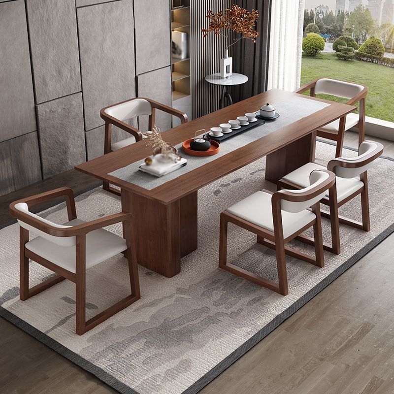 Scandinavian Wood Kitchen Dining Room Chair Open Back Arm Chair Clearhalo ' kitchen&dining_furn' 'Dining Chairs' 'Dining Tables & Seating' 'dining_chair' 'furn' 'furn_dining_chair' 'Furniture' 'furniture_dining_chair' 'Kitchen & Dining Furniture' 'kitchen' 1200x1200_2ab5728e-2c6b-43c8-83ea-b7690c98c0ed