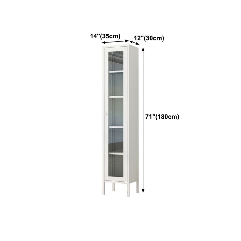 Scandinavian Style Bookcase with Door Shelf Bookcase for Home and Office Clearhalo 'Bookcases' 'furn' 'furn_bookcases' 'Furniture' 'furniture_bookcases' 'Office Furniture' 1200x1200_2ab5a26e-120b-4613-99d7-da25ff938fb0