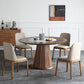 Modern Dining Set 1/4/5/7 Pcs Round Solid Wood Dining Table and Chairs