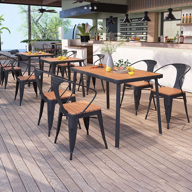 Modern Style Table Set 1/2/5/7 Pieces Dining Set for Outdoor Clearhalo 'Dining Room Sets' 'Dining Tables & Seating' 'dining_room_set' 'furn' 'furn_dining_room_set' 'Furniture' 'Kitchen & Dining Furniture' 1200x1200_2ab9a057-a15c-4d7d-a03e-ac85ae4ad0f1