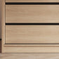 Bedroom Sliding Door Storage Cabinet Light Wood Finish Modern Cabinet with Drawers Clearhalo 'Armoires & Wardrobes' 'armoires_wardrobes' 'Bedroom Furniture' 'furn' 'furn_armoires_wardrobes' 'Furniture' 1200x1200_2abc59fa-9a5a-4770-9146-f4332b86d082