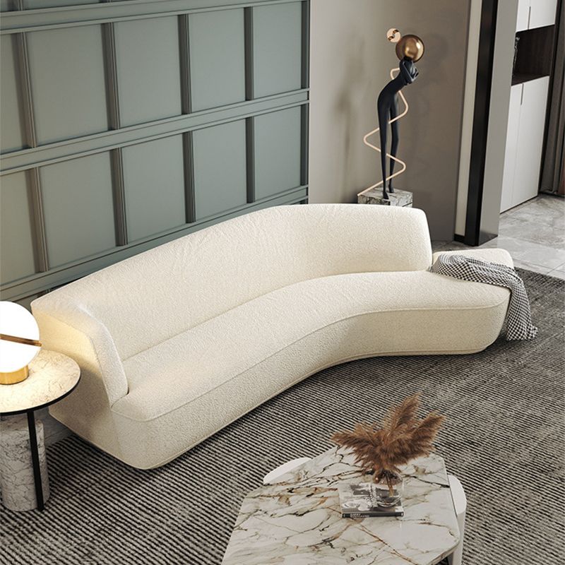 30" Wide Contemporary Sectional Sofa Fabric Curved Corner Sectional Clearhalo 'furn' 'furn_sectionals' 'Furniture' 'Living Room Furniture' 'Sectionals' 1200x1200_2abed043-9555-4329-9cf8-0ad16519ca6d