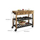 Rolling Kitchen Trolley with Drawer Home Dining Kitchen Trolley Clearhalo 'furn' 'furn_kitchen_islands_carts' 'Furniture' 'Kitchen & Dining Furniture' 'Kitchen Islands & Carts' 'kitchen_islands_carts' 1200x1200_2ac030f8-f055-4228-8c7b-134a8039a244