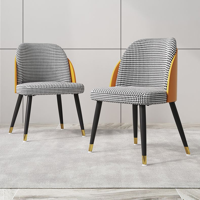 Designer Rectangle Dining Table Set 1/4/5/6/7 Pieces Gold Stone Top Dinette Set Clearhalo 'Dining Room Sets' 'Dining Tables & Seating' 'dining_room_set' 'furn' 'furn_dining_room_set' 'Furniture' 'Kitchen & Dining Furniture' 1200x1200_2ac0f62f-f64d-4917-be91-9e9720c3db48