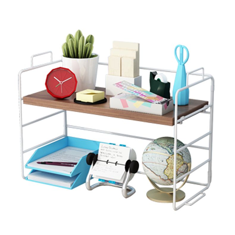 Contemporary Style Bookshelf Engineer Wood Bookcase for Office