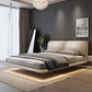 Genuine Leather Platform Bed Frame Modern Low Profile Bed Frame in Gray Clearhalo 'Bedroom Furniture' 'Beds' 'furn' 'furn_beds' 'Furniture' 1200x1200_2ac351f5-21b4-4f19-b707-4d1cce5873d9