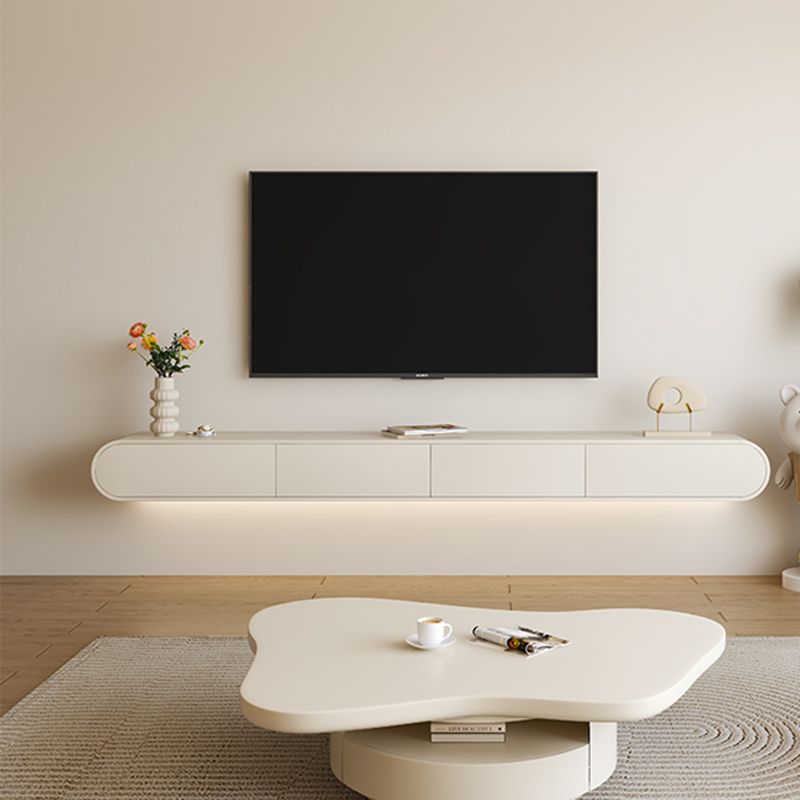 Contemporary TV Console Wood Wall Mounted Media Console for Living Room Clearhalo 'furn' 'furn_tv_stands_entertainment_centers' 'Furniture' 'Living Room Furniture' 'TV Stands & Entertainment Centers' 'TV Stands & Media Storage Furniture' 'tv_stands_entertainment_centers' 1200x1200_2ac659c9-5fc6-4e50-ad39-8058e32f8ced