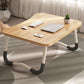 Modern Wooden Office Desk Pleging Rectangular Writing Writing para dormitorio