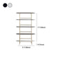 Modern Style Bookcase Metal Frame Open Back Bookshelf for Office Use Clearhalo 'Bookcases' 'furn' 'furn_bookcases' 'Furniture' 'Office Furniture' 1200x1200_2ad65611-638d-4d1b-a201-2829d93399da