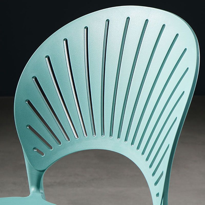 Contemporary Style Kitchen Plastic Chairs Dining Armless Open Back Side Chair Clearhalo ' kitchen&dining_furn' 'Dining Chairs' 'Dining Tables & Seating' 'dining_chair' 'furn' 'furn_dining_chair' 'Furniture' 'furniture_dining_chair' 'Kitchen & Dining Furniture' 'kitchen' 1200x1200_2ade5fcf-2a37-4e8a-8868-2474a6c265ed