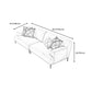 Modern Beige Sectional Sofa Scooped Arm Tight Back Sectional for Living Room Clearhalo 'furn' 'furn_sectionals' 'Furniture' 'furniture_sectionals' 'Living Room Furniture' 'Sectionals' 1200x1200_2ae19e05-e2a3-46bb-bcac-1ce2a5f04a89