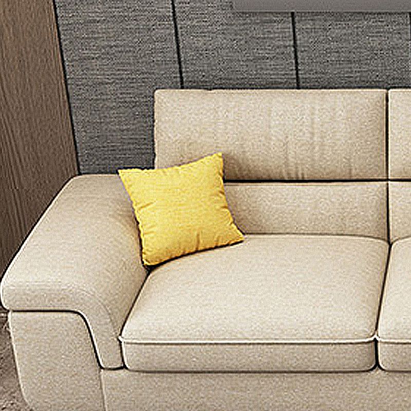 Contemporary Linen Pillow Top Arm Sectional with Removable Cushions for Living Room Clearhalo 'furn' 'furn_sectionals' 'Furniture' 'furniture_sectionals' 'kitchen' 'kitchen_sectionals' 'Living Room Furniture' 'Sectionals' 1200x1200_2ae68164-a5d1-4cd3-90d6-0b98d86fcad1