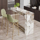 Nordic Sintered Stone Table Rectangle Bar Counter Table for Home Clearhalo 'Bar Furniture' 'Bar Tables' 'bar_tables' 'Furniture' 'furniture_bar_tables' 'Kitchen & Dining Furniture' 1200x1200_2aed2e72-7a5b-447e-ab5e-4ac1cb17a926