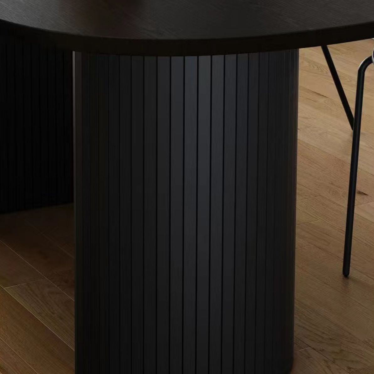Double Pedestal Dining Table Contemporary Style Dining Room Table for Home Clearhalo ' dining_table' 'Dining Tables & Seating' 'Dining Tables' 'furn' 'furn_dining_table' 'Furniture' 'furniture_dining_table' 'Kitchen & Dining Furniture' 'kitchen&dining_furn' 'kitchen' 'kitchen_dining_table' 1200x1200_2af0ded1-8c16-4803-8e43-472beacd863a