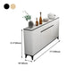 15.75"W Sideboard Modern Style Dining Sideboard Buffet for Living Room and Kitchen