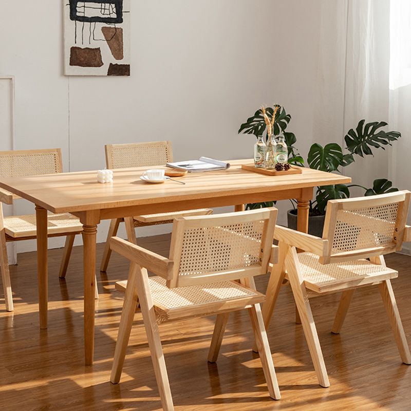 Dining Room Side Chairs Modern Rubber Wood Kitchen Chair for Home Clearhalo 'Dining Chairs' 'Dining Tables & Seating' 'dining_chair' 'furn' 'furn_dining_chair' 'Furniture' 'furniture_dining_chair' 'Kitchen & Dining Furniture' 1200x1200_2af8f2af-0359-4e2d-9094-c00b4aa8b78b